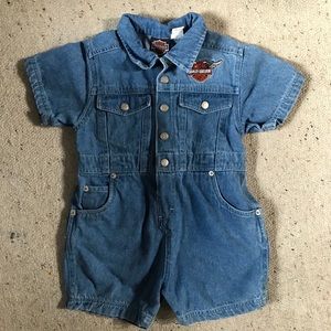 Vintage Harley Davidson jumpsuit